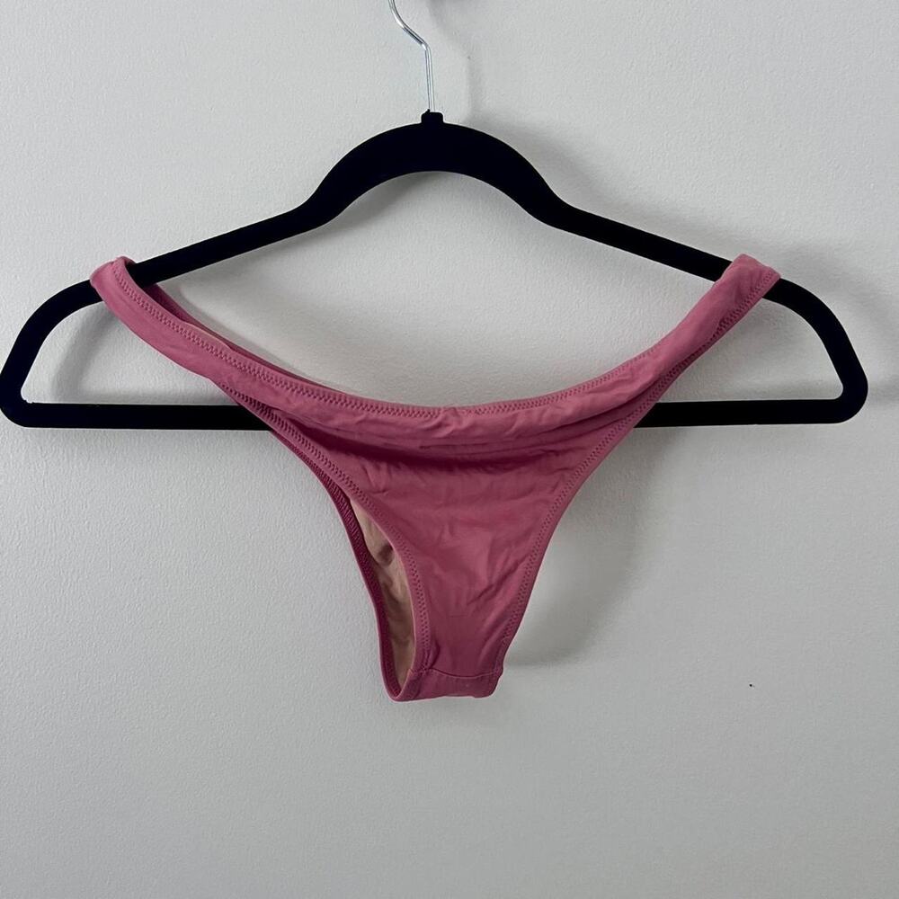 High hip bikini bottom pink